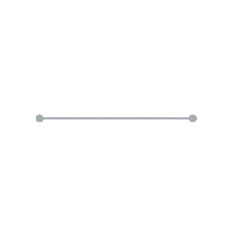Meir Round Single Towel Rail - Polished Chrome - Image 4