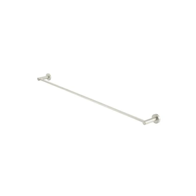 Meir Round Single Towel Rail - PVD Brushed Nickel - Image 4
