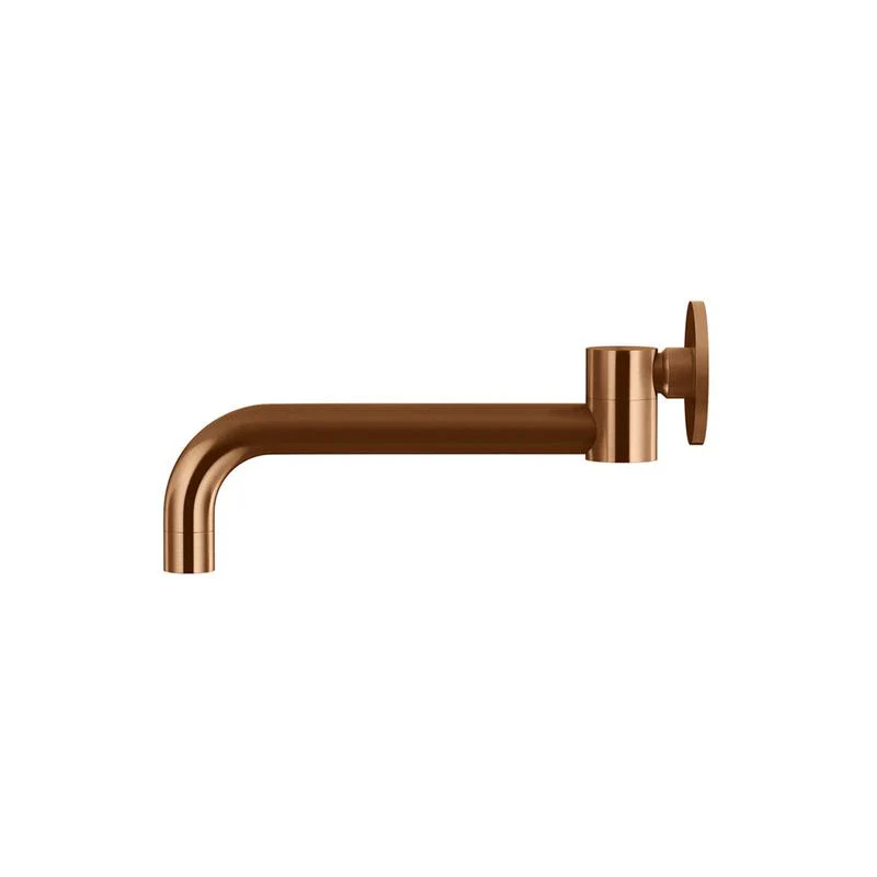Meir Round Swivel Wall Spout - Lustre Bronze - Image 2
