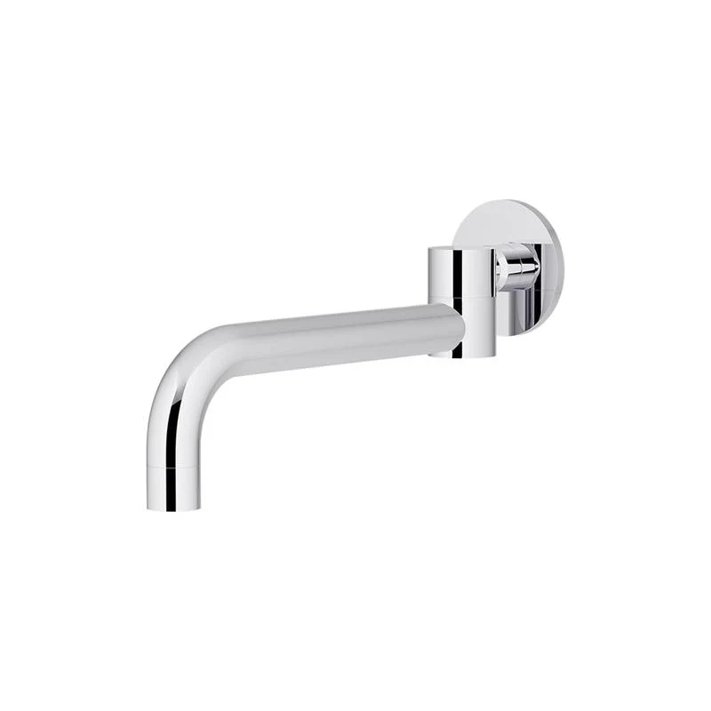 Meir Round Swivel Wall Spout - Polished Chrome
