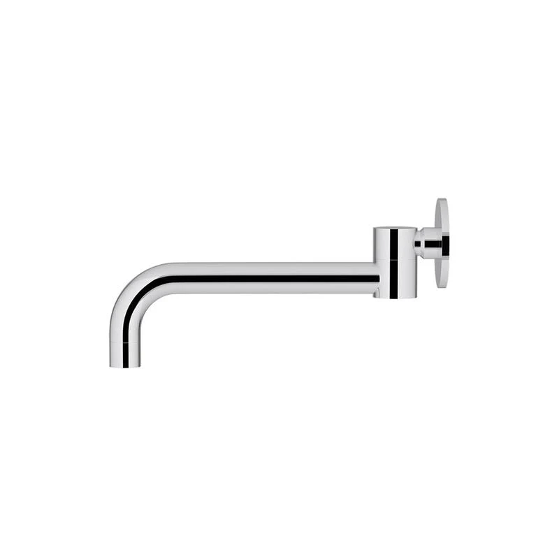 Meir Round Swivel Wall Spout - Polished Chrome - Image 2