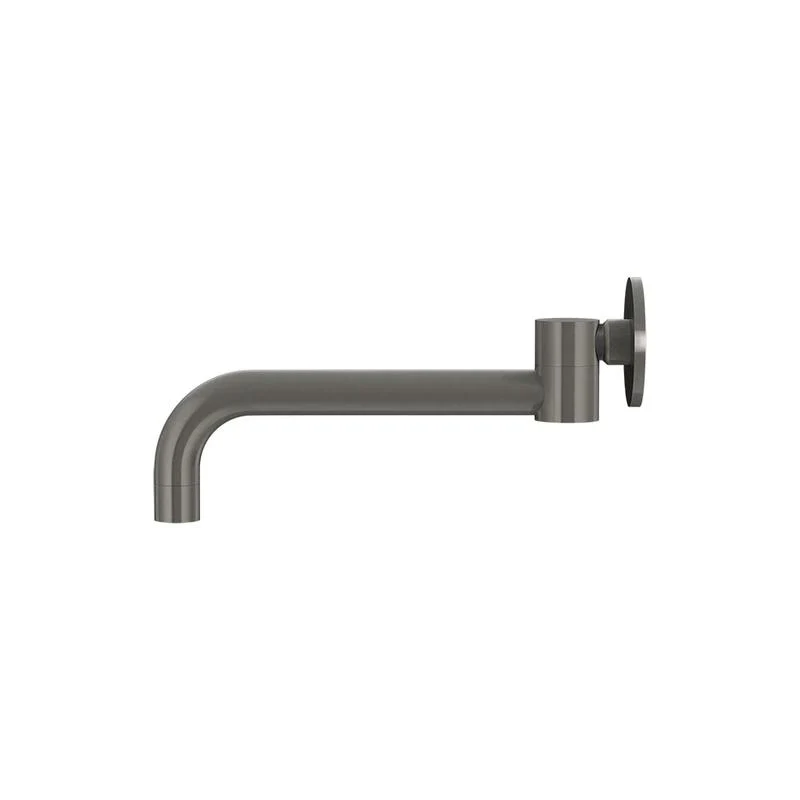Meir Round Swivel Wall Spout - Shadow Gun Metal - Image 2