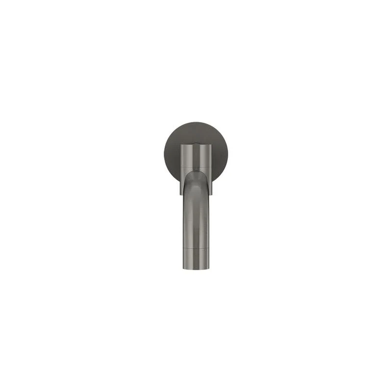 Meir Round Swivel Wall Spout - Shadow Gun Metal - Image 3