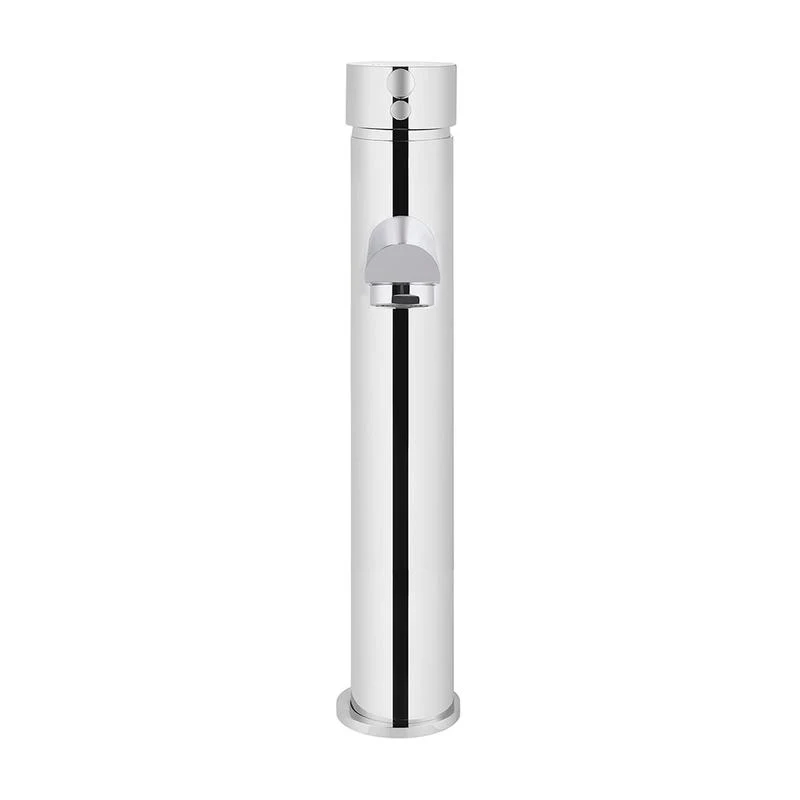 Meir Round Tall Basin Mixer Tap - Polished Chrome - Image 3