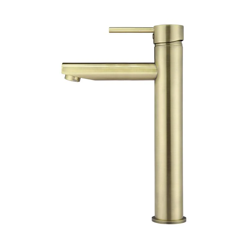 Meir Round Tall Basin Mixer Tap - PVD Tiger Bronze - Image 2