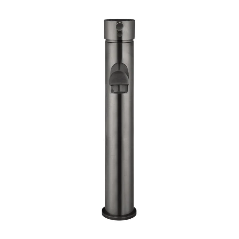 Meir Round Tall Basin Mixer Tap - Shadow Gun Metal - Image 3