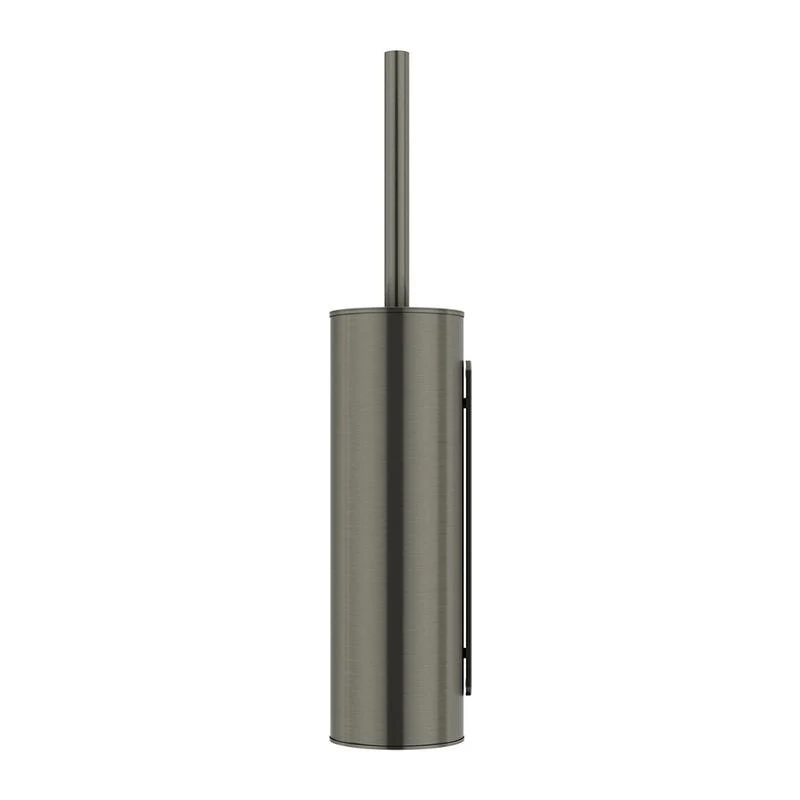 Meir Round Toilet Brush & Holder - Shadow Gun Metal - Image 2
