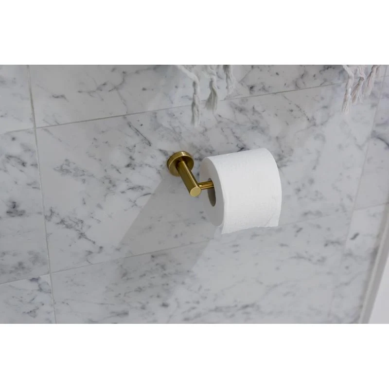 Meir Round Toilet Roll Holder - PVD Tiger Bronze - Image 6