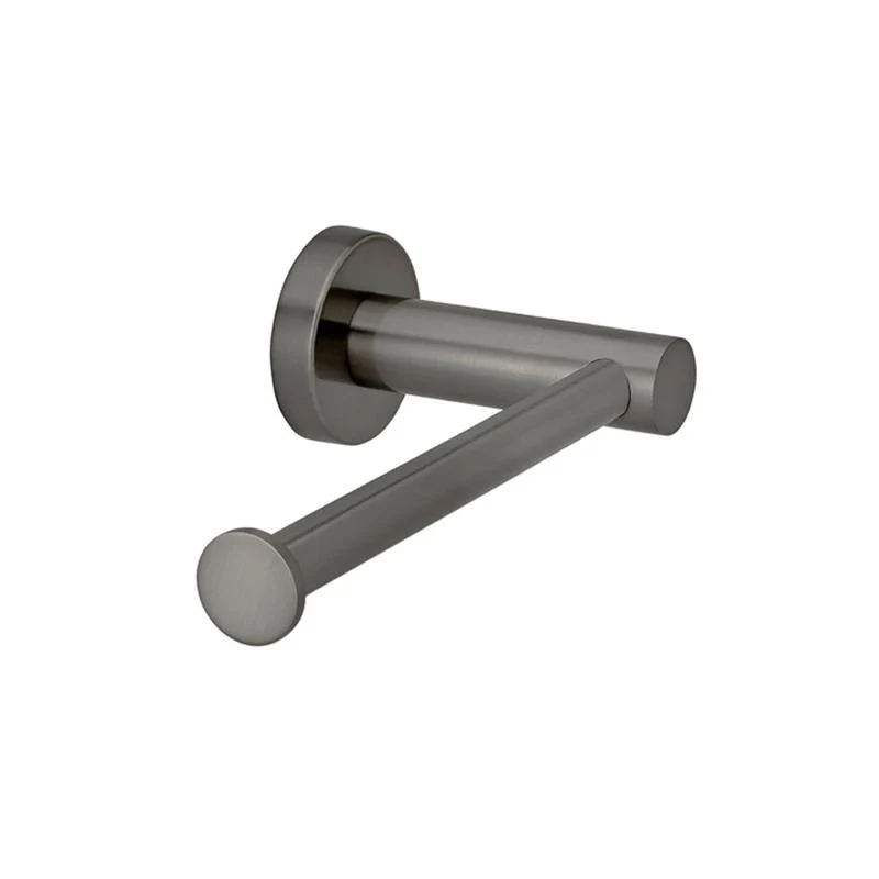 Meir Round Toilet Roll Holder - Shadow Gun Metal