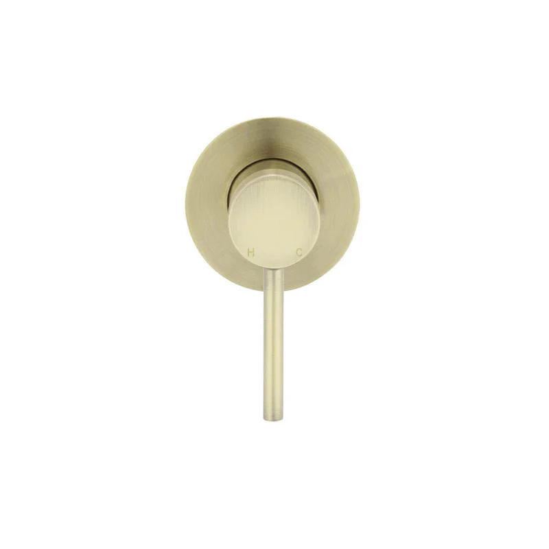 Meir Round Wall Mixer Trim Kit (In-wall Body Not Included) - PVD Tiger Bronze - Image 4