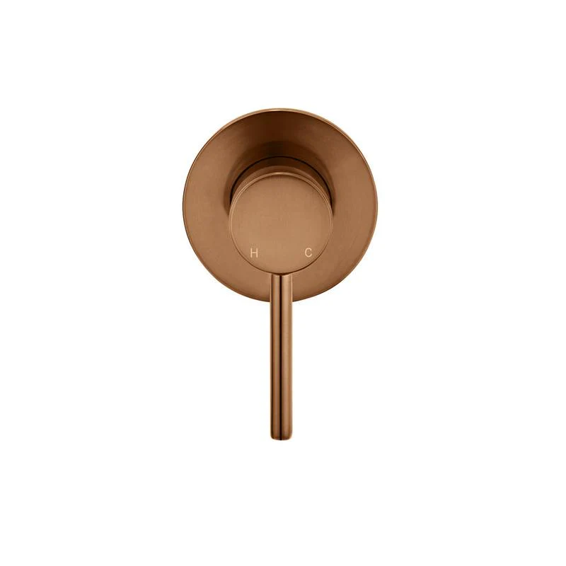 Meir Round Wall Mixer Trim Kit (In-wall Body Not Included) - Lustre Bronze - Image 4