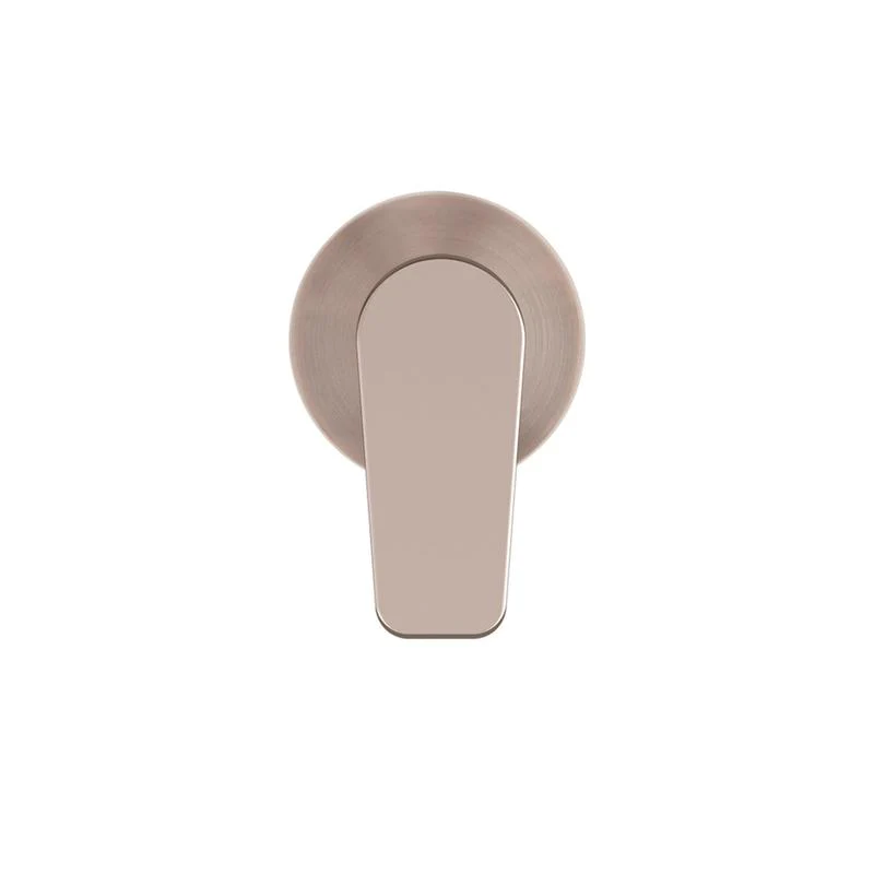Meir Round Wall Mixer Paddle Handle Trim Kit (In-wall Body Not Included) - Champagne - Image 2