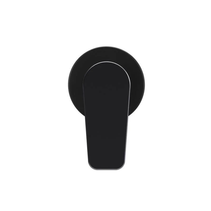 Meir Round Wall Mixer Paddle Handle Trim Kit (In-wall Body Not Included) - Black Matte - Image 3