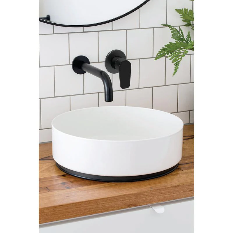 Meir Round Wall Mixer Paddle Handle Trim Kit (In-wall Body Not Included) - Black Matte - Image 5