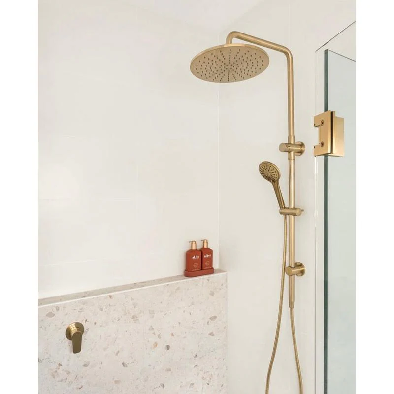 Meir Round Wall Mixer Paddle Handle Trim Kit (In-wall Body Not Included) - PVD Tiger Bronze - Image 4