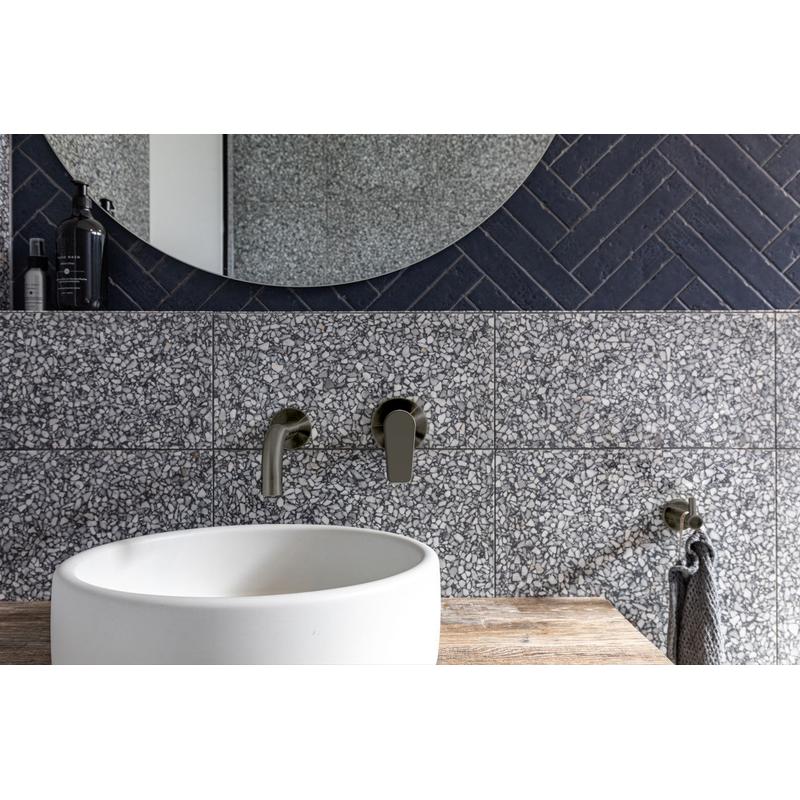 Meir Round Wall Mixer Paddle Handle Trim Kit (In-wall Body Not Included) - Shadow Gun Metal - Image 4