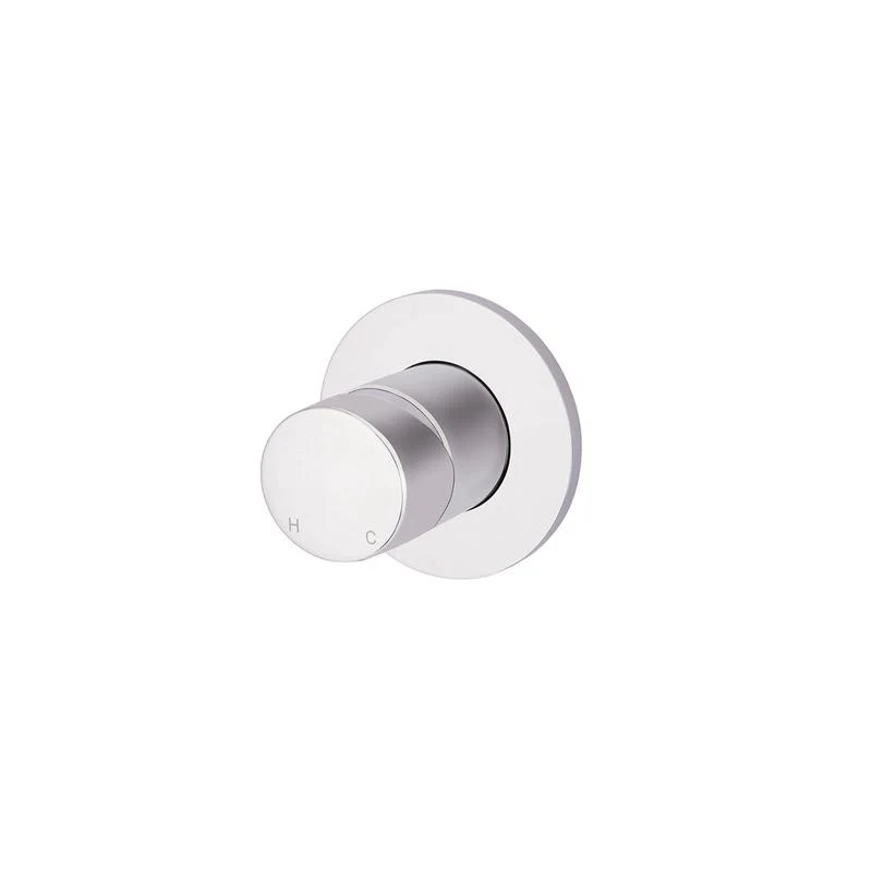 Meir Round Wall Mixer Pinless Handle Trim Kit (In-wall Body Not Included) - Polished Chrome