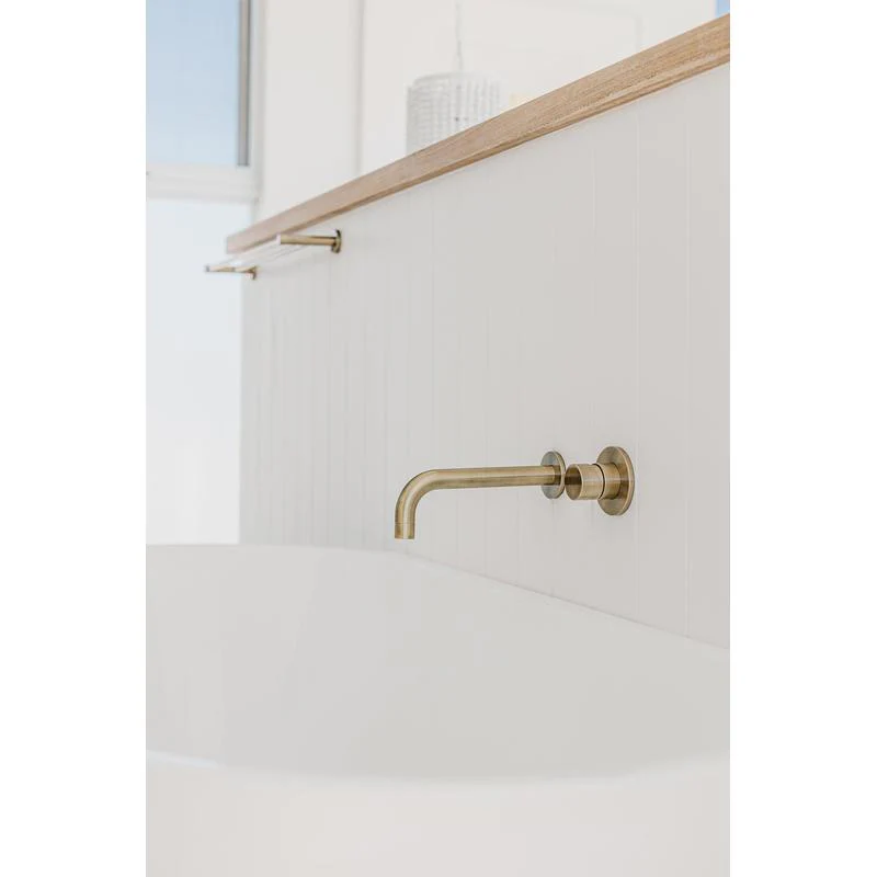Meir Round Wall Mixer Pinless Handle Trim Kit (In-wall Body Not Included) - PVD Tiger Bronze - Image 3