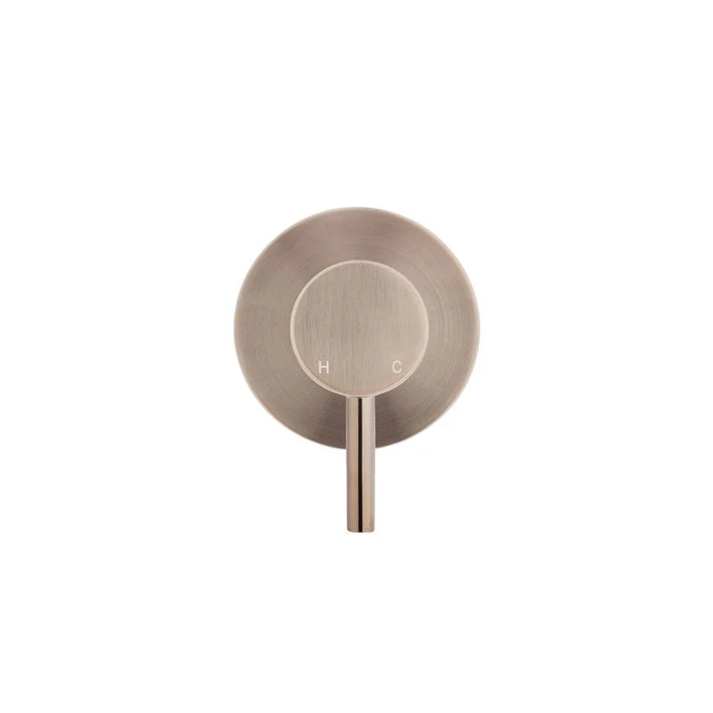 Meir Round Wall Mixer Short Pinâ€“lever Trim Kit (In-wall Body Not Included) - Champagne - Image 6