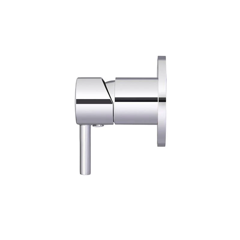 Meir Round Wall Mixer Short Pinâ€“lever Trim Kit (In-wall Body Not Included) - Polished Chrome - Image 2