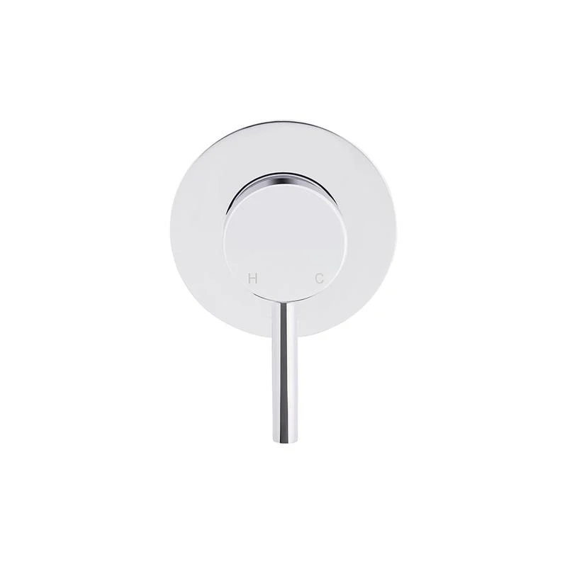 Meir Round Wall Mixer Short Pinâ€“lever Trim Kit (In-wall Body Not Included) - Polished Chrome - Image 4
