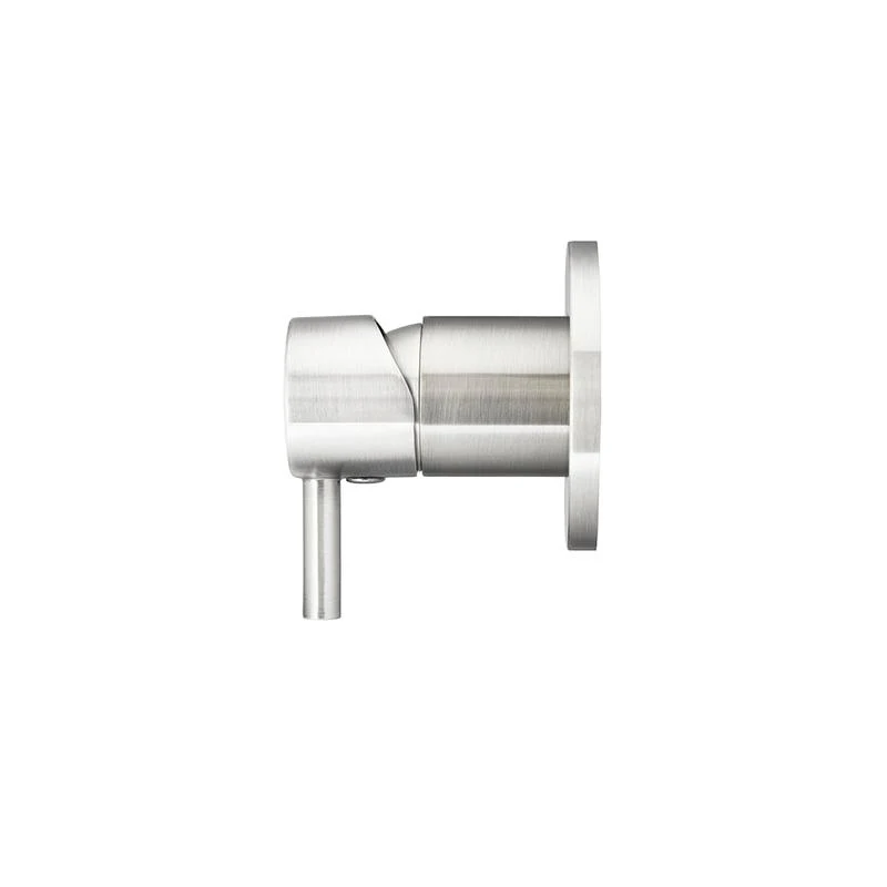 Meir Round Wall Mixer Short Pinâ€“lever Trim Kit (In-wall Body Not Included) - PVD Brushed Nickel - Image 2