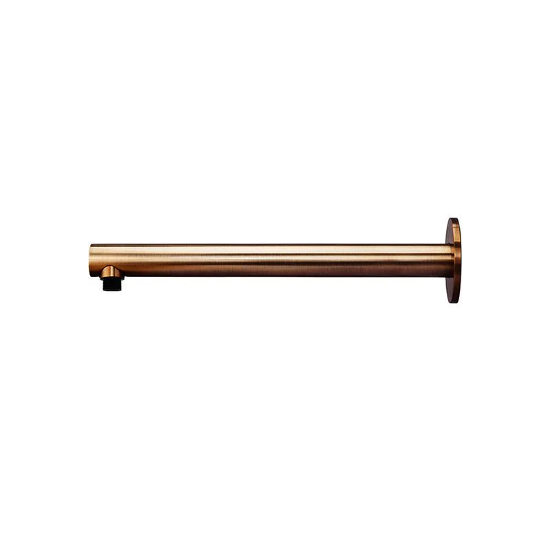 Meir Round Wall Shower Arm 400mm - Lustre Bronze - Image 2