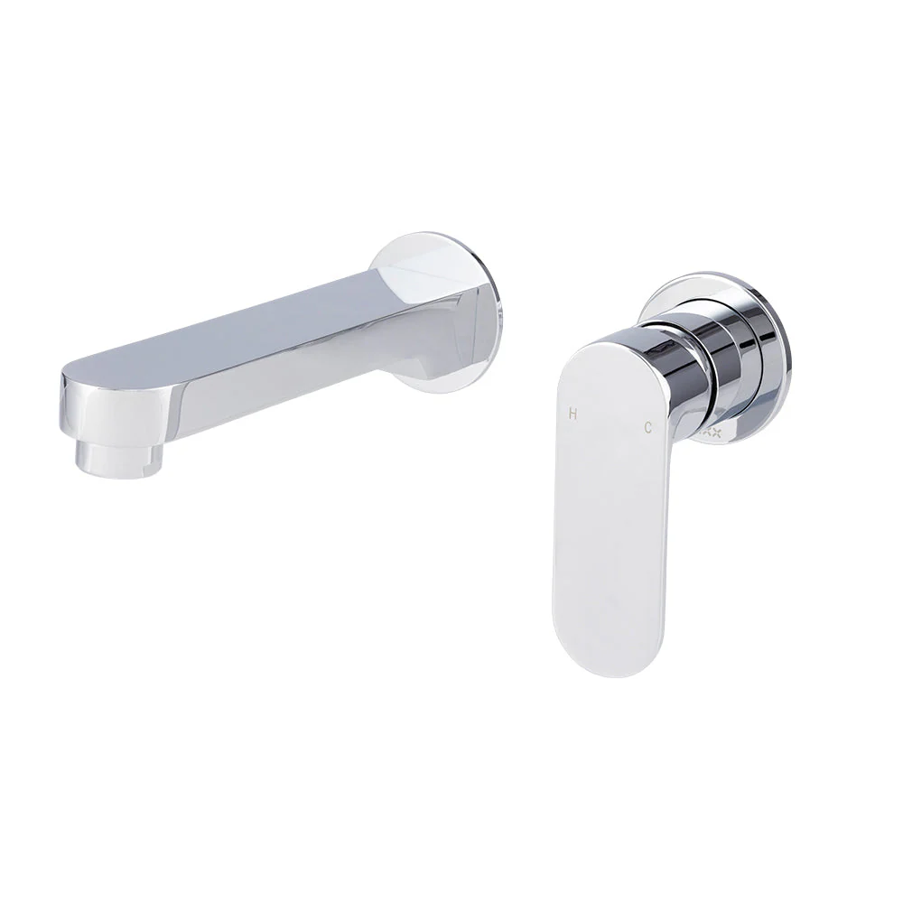 Mixx Saffron Dual Wall Plate Mixer Trim Kit - Chrome