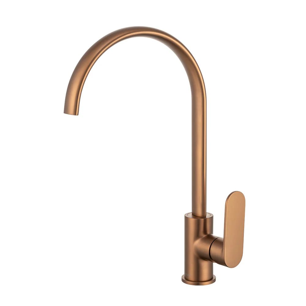 Mixx Saffron Sink Mixer - Brushed Bronze