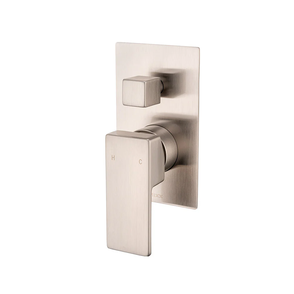 Mixx Sage Shower Diverter Mixer - Brushed Nickel