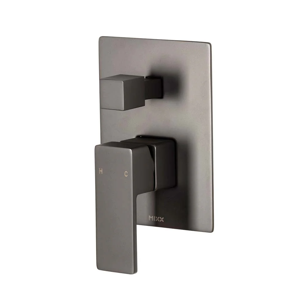 Mixx Sage Shower Diverter Mixer - Gun Metal