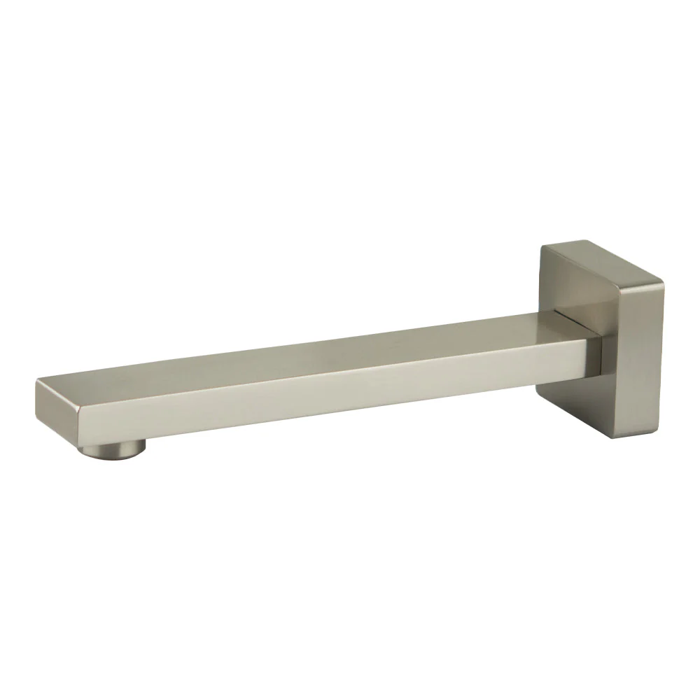 Mixx Sage Wall Basin Spout 200mm - Brushed Nickel