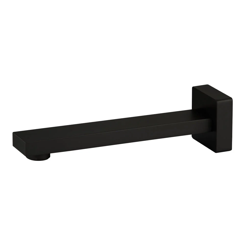 Mixx Sage Wall Basin Spout 200mm - Matt Black