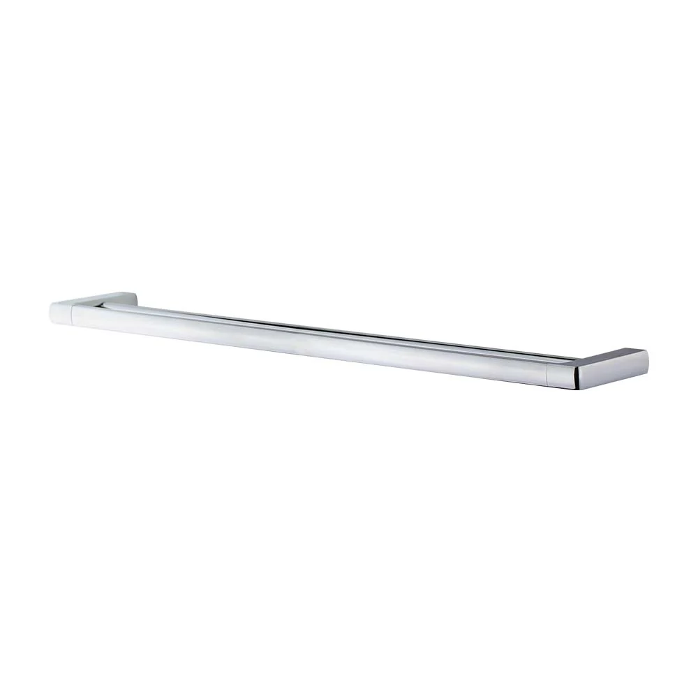 Mixx Sandalwood Double Towel Rail 800mm - Chrome