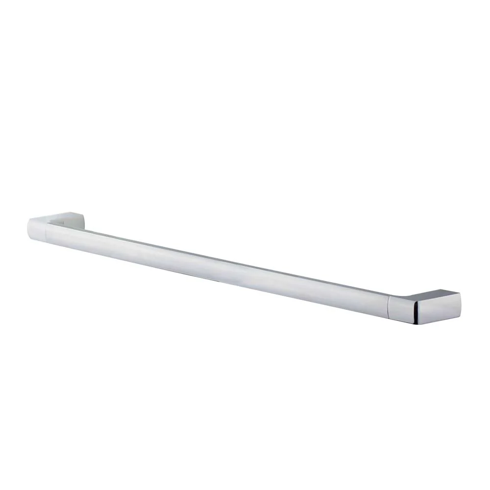 Mixx Sandalwood Single Towel Rail 600mm - Chrome