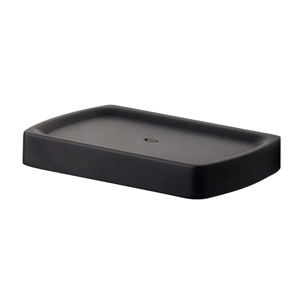 Mixx Sandalwood Soap Dish - Matt Black