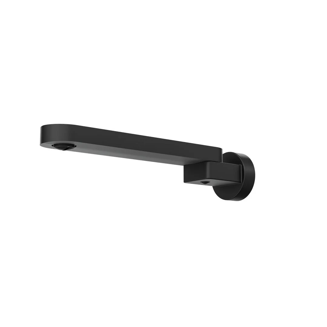 Linsol Shenay Swivel Bath Spout - Matte Black