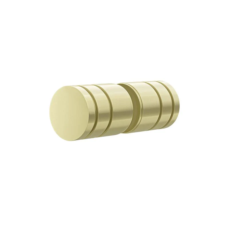 Meir Shower Door Round Handle - PVD Tiger Bronze