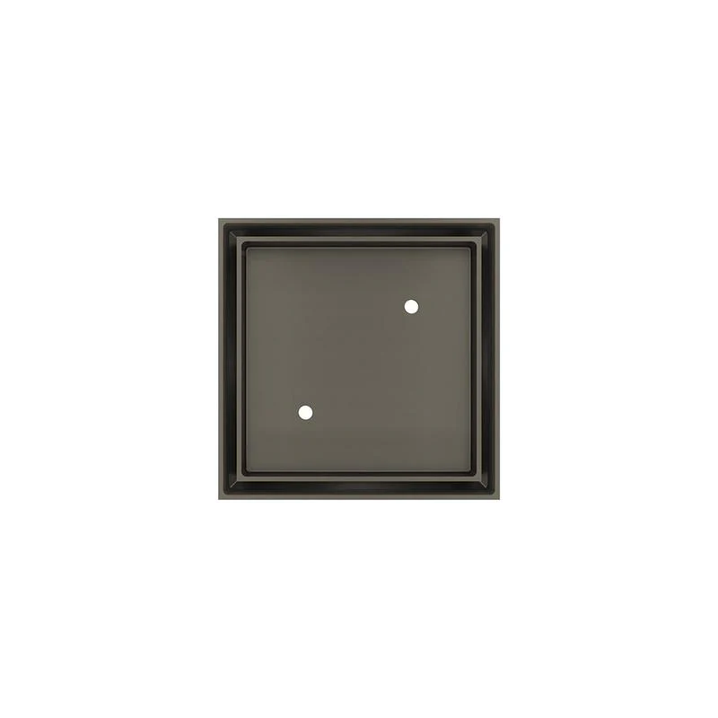Meir Shower Waste with Tile Insert - Shadow Gun Metal - Image 3