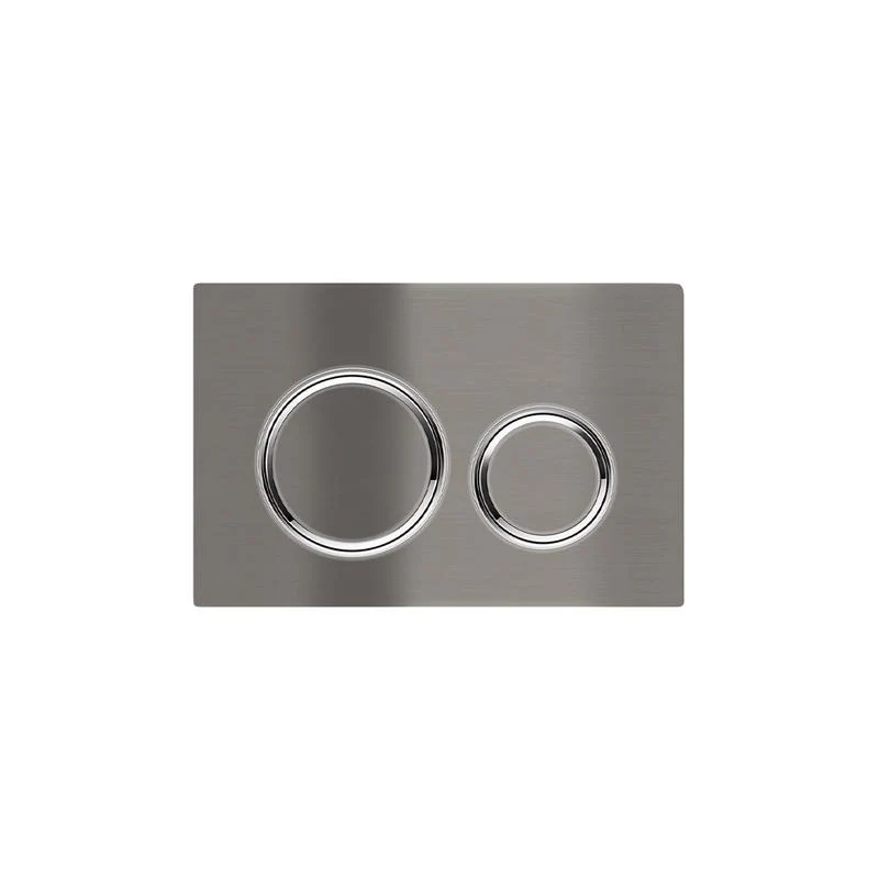 Meir Sigma 21 Dual Flush Plates to suit Geberit - Shadow Gun Metal