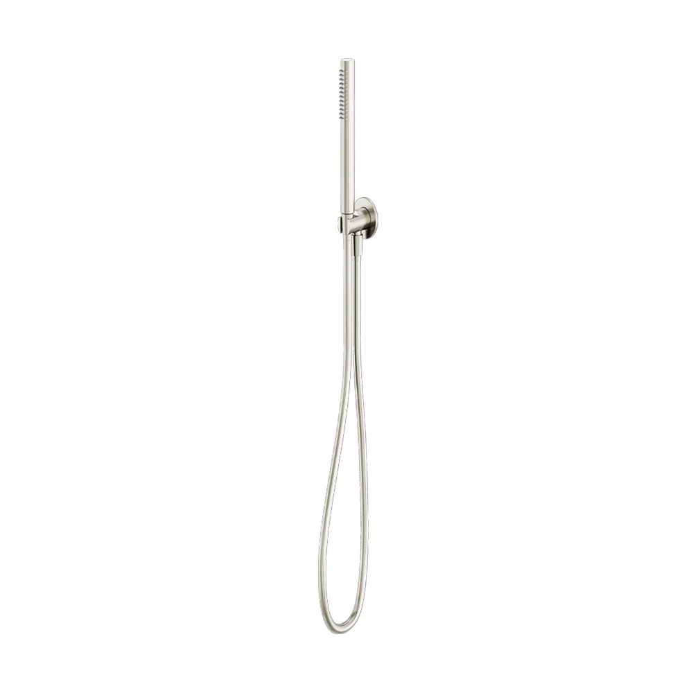 Nero Slim Shower On Bracket - Brushed Nickel