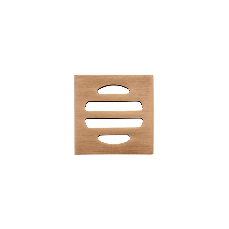 Meir Square Floor Grate Shower Drain 50mm outlet - Lustre Bronze - Image 2
