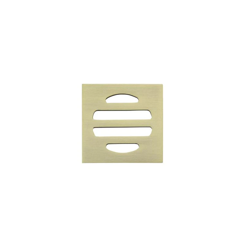 Meir Square Floor Grate Shower Drain 50mm outlet - PVD Tiger Bronze - Image 2