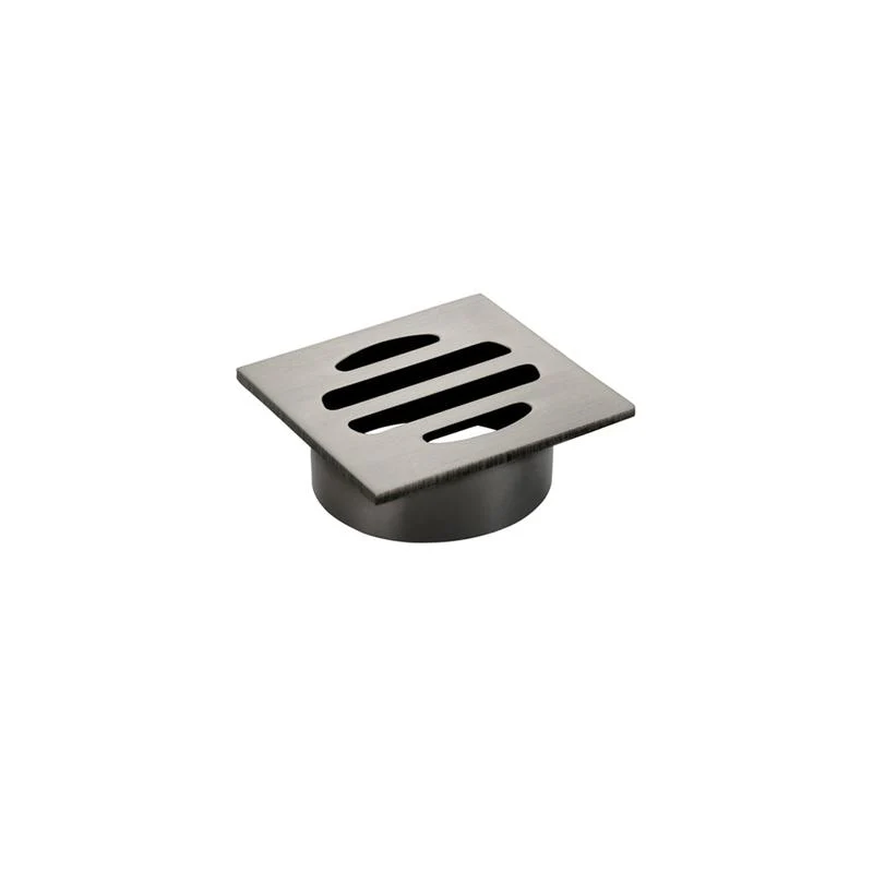 Meir Square Floor Grate Shower Drain 50mm outlet - Shadow Gun Metal - Image 3