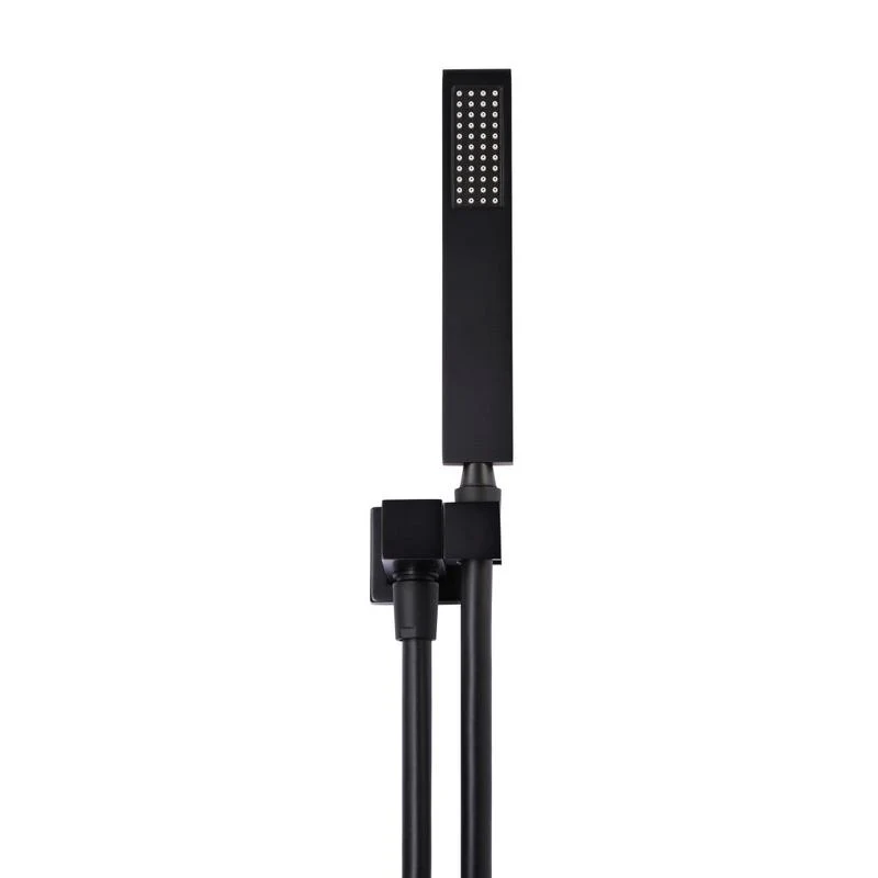 Meir Square Shower on Bracket - Black Matte - Image 2