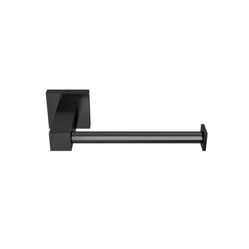 Meir Square Toilet Roll Holder - Black Matte - Image 3