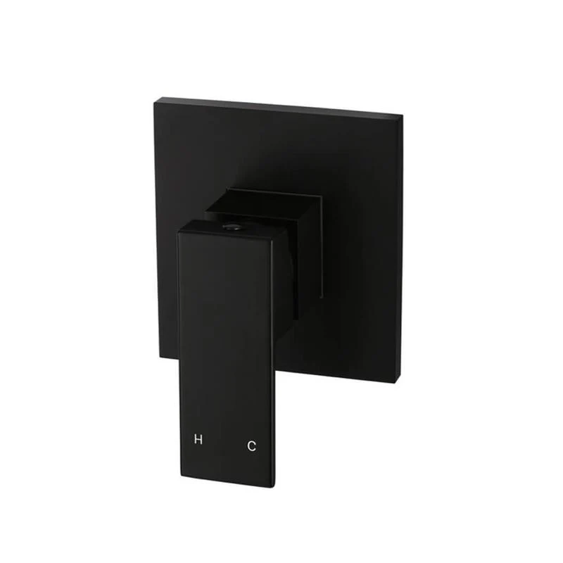 Meir Square Wall Mixer - Black Matte