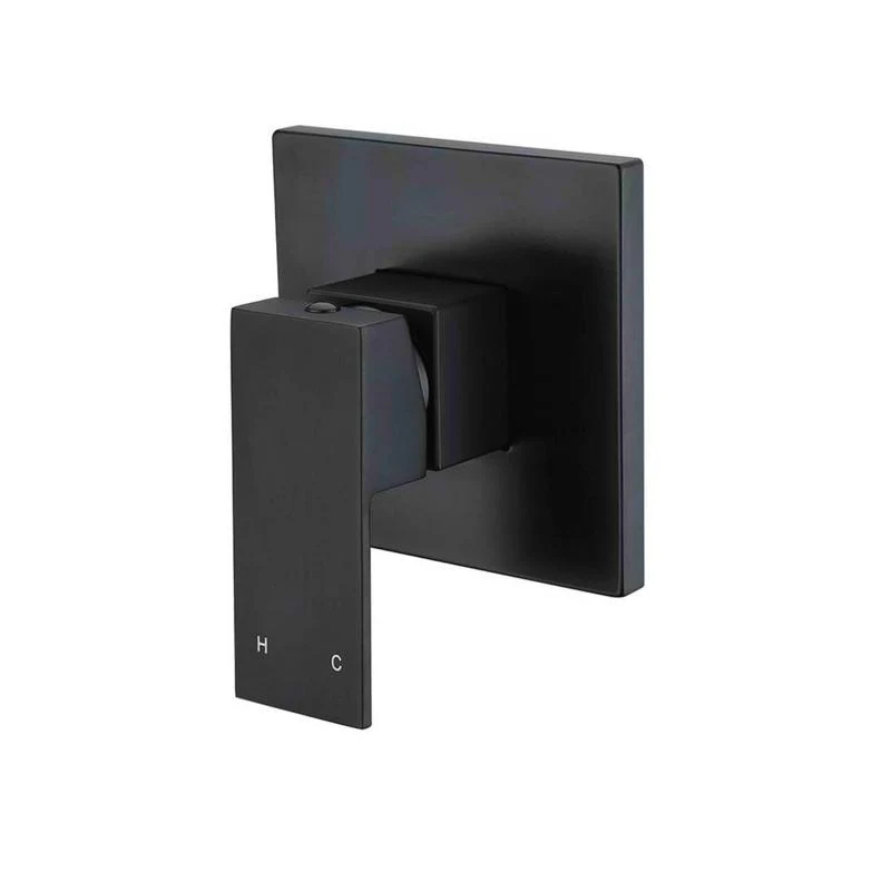 Meir Square Wall Mixer - Black Matte - Image 3