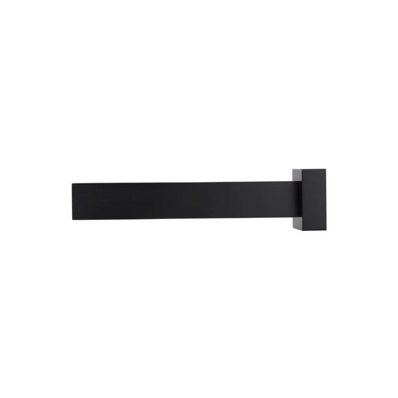 Meir Square Wall Spout - Black Matte - Image 4