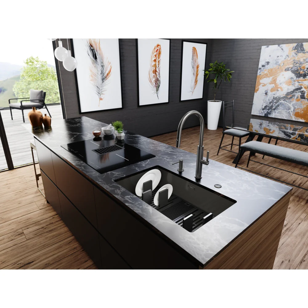 Franke Mythos Masterpiece Pull-Out Tap - Anthracite - Image 5